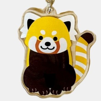 【Original】アクリルNAKキーホルダー　レッサーパンダ