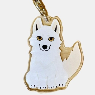 【Original】アクリルNAKキーホルダー　ホッキョクオオカミ