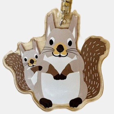 【Original】アクリルNAKキーホルダー　ニホンリス