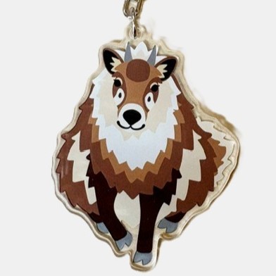 【Original】アクリルNAKキーホルダー　ニホンカモシカ