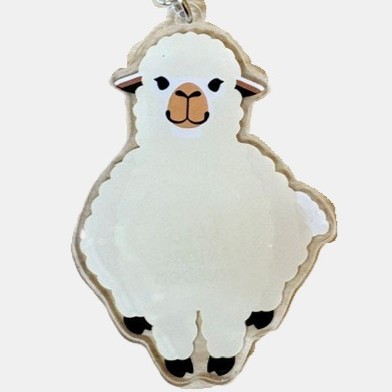 【Original】アクリルNAKキーホルダー　アルパカ