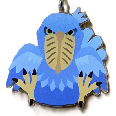 【original】キョロキョロアクリルキーホルダー　ハシビロコウ