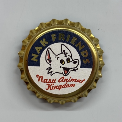 【Original】NAK FRIENDS 王冠マグネット ホッキョクオオカミ