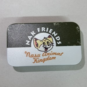 【Original】NAK FRIENDS ミニ缶ケース スナネコ