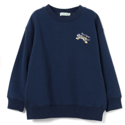BEAMS mini &times;どうぶつ王国【Original】大人サイズ スウェット アムールトラ　※那須どうぶつ王国限定