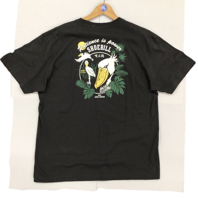 【Original】アメカジ風ハシビロコウ Tシャツ　Sサイズ～XLサイズ