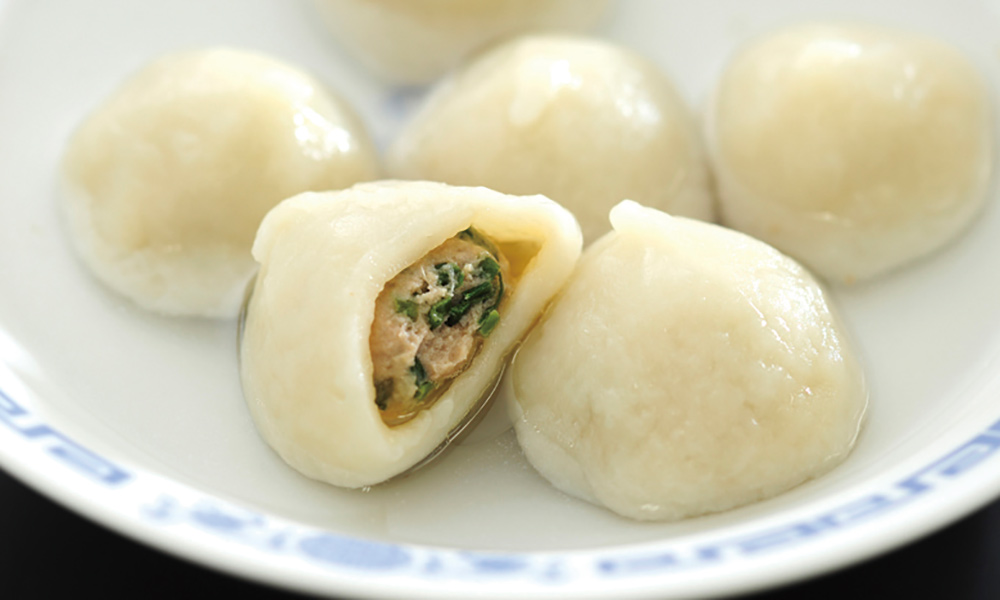 まんまるもちもち水餃子