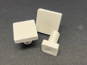 LSS スクエアプラグ コーラルプラグ15*15mm 20入り