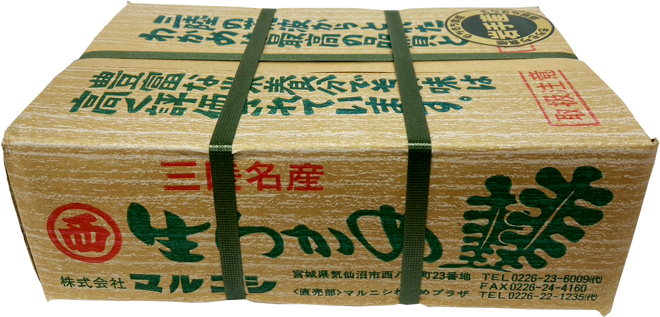 新物岩手生わかめ入札箱 | マルニシ直販部