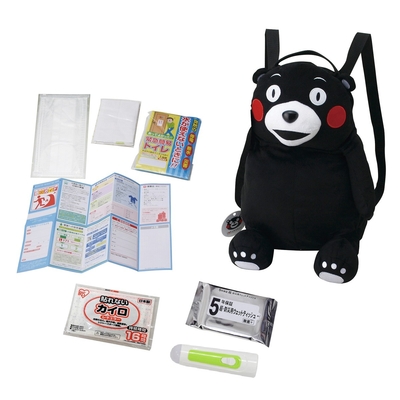 くまモンの非常持出しリュックセット