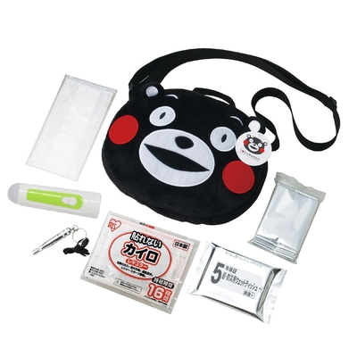 くまモンの非常持出しポーチセット(B)