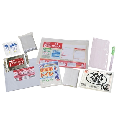 携帯用防災ソフトバッグセット