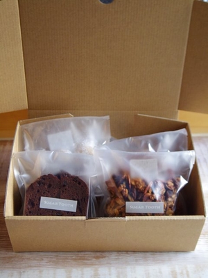 バレンタイン焼き菓子ボックス2月11日(水)発送分