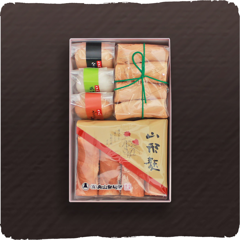 たまて箱です 六田麸 玉手箱OM-61 | 奥山製麸所