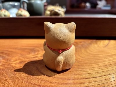 FIVE O'CLOCK TEA 猫のお茶会 置物　2点 茶玩 猫2 | 小梅茶荘
