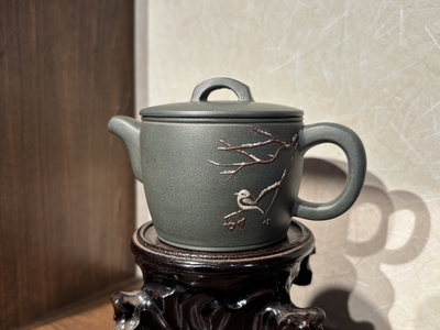 小漢瓦　泥絵１　楊琴　豆清砂