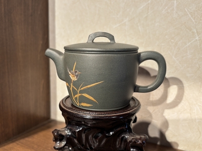 小漢瓦　泥絵３　楊琴　豆清砂