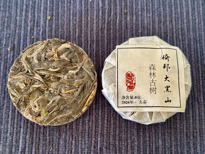 倚邦大黒山　小餅茶（8g/餅）