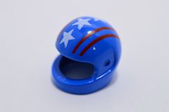 %2446 レーサー用ヘルメット[青色](星)