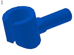 %983 ミニフィグの手[青色]