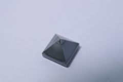 %22388 スロープ45度[ツヤ消銀]1x1x2/3(4方向傾斜、斜面:粒無)