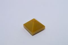 %22388 スロープ45度[パール金]1x1x2/3(4方向傾斜、斜面:粒無)