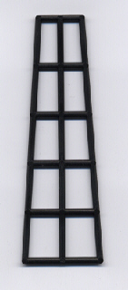 %6057 枠[黒]5x15x1(上部が3、下部が5)