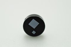 %98138 タイル[黒]1x1(円、四角形[白]x2個)