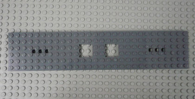 %92339 ワゴン・プレート[新濃灰]6x28