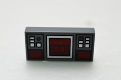 %3069b タイル[新濃灰]1x2(コックピット)