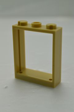 %51239 窓枠[タン]1x3x3