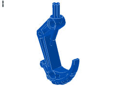 %32551 バイオニクルのカギ爪[青色](軸付)