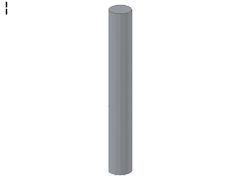 %87994 丸棒[新灰](長さ3)