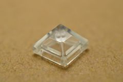 %22388 スロープ45度[透明クリア]1x1x2/3(4方向傾斜、斜面:粒無)