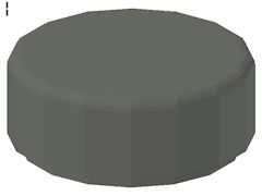 %98138 タイル[新濃灰]1x1(円)