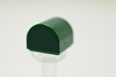 %49307 ブロック[濃緑]1x1x2/3(カマボコ)