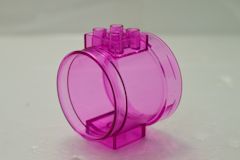 %49736 筒状シリンダー[透明ピンク]ストレート