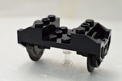 %38339 %38340x2 トレイン車輪[黒]