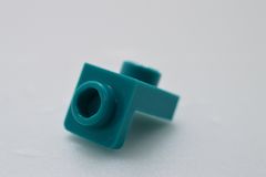 %36841 ブラケット[ダークシアン]1x1‐1x1