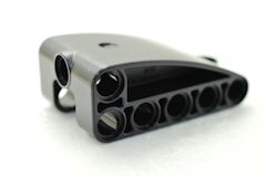 %80285 テクニックパネル[黒]2ｘ5x3(カーブ)