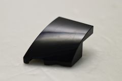 %80177 カーブスロープ[黒]3x2(左)