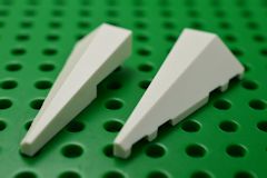 %3504 %3505 ウェッジ[白]5x2(左右ペア)