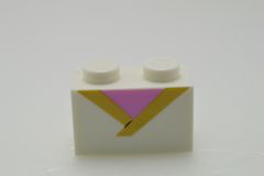 %3004 ブロック[白]1x2(#70837、[パステルダークピンク])