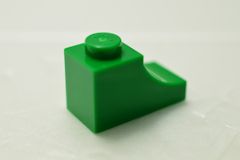 %78666 アーチ[緑色]1x2(逆)