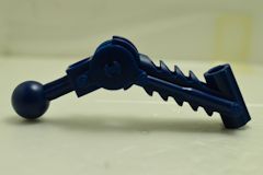 %32476 ボールジョイント[紺]5x7(ペグ穴x1、軸穴(仕切あり)x1)