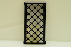 %5032 ドア枠1x4x6用パネル[黒]1x4x6(格子)