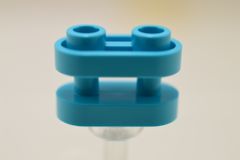 %77808 ブロック[アズール青]1x2(楕円、穴開きポッチ、空洞)