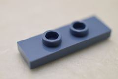 %34103 プレート[青灰]1x3(ポッチ2個)