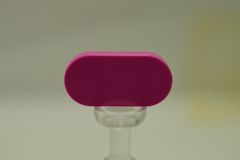 %1126 タイル[ダークピンク]1x2(楕円)