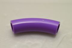 %7324 ブロック[パステル紫](カーブ、1/8円、両端軸穴)